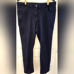 M&Co Navy Denim Pants UK Size 16